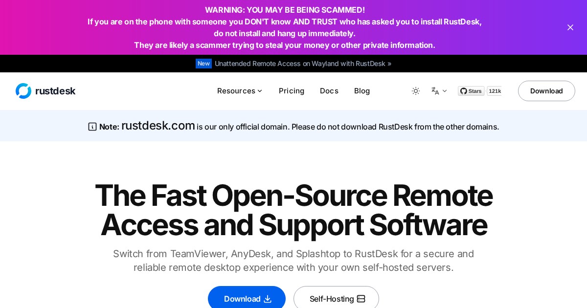 RustDesk: Self-Hosted Remote Desktop