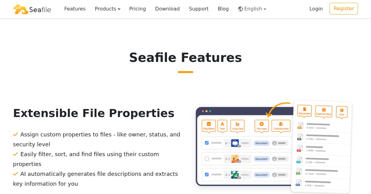 Seafile: High performance file syncing and sharing