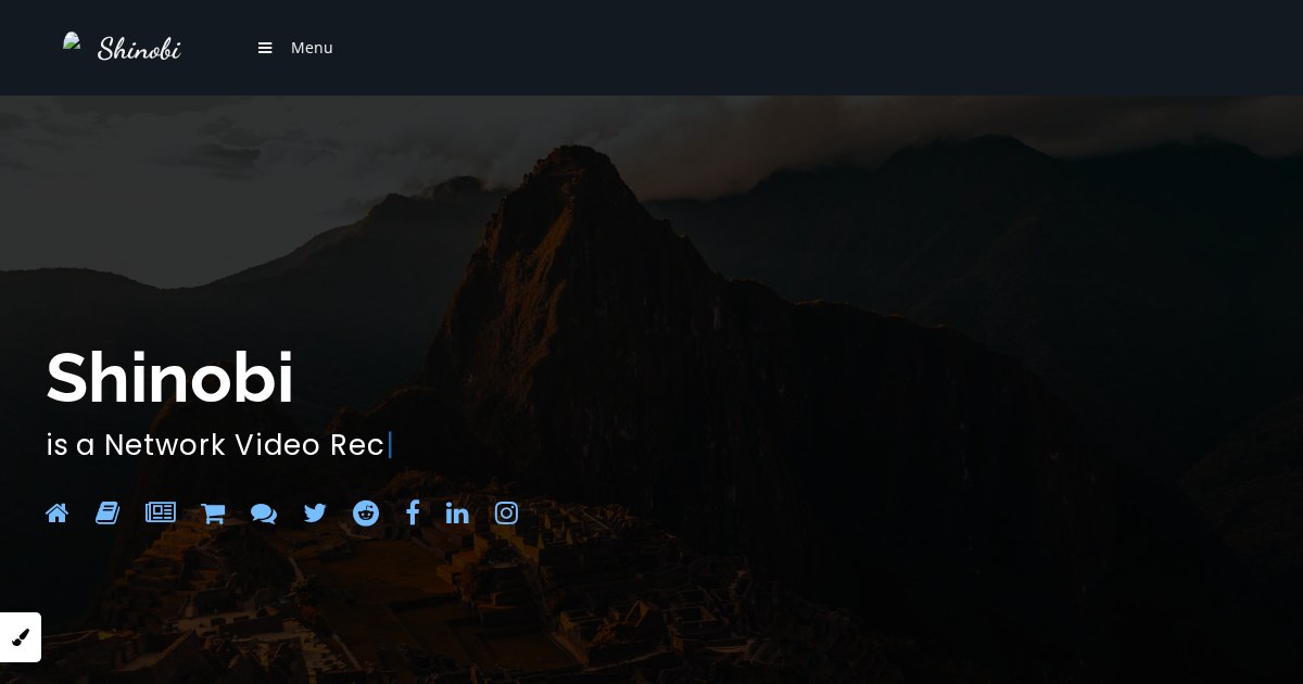 Shinobi: The next generation in open-source video management software