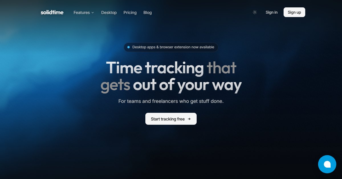 solidtime: A Modern Open Source Time Tracker for Freelancers and Agencies