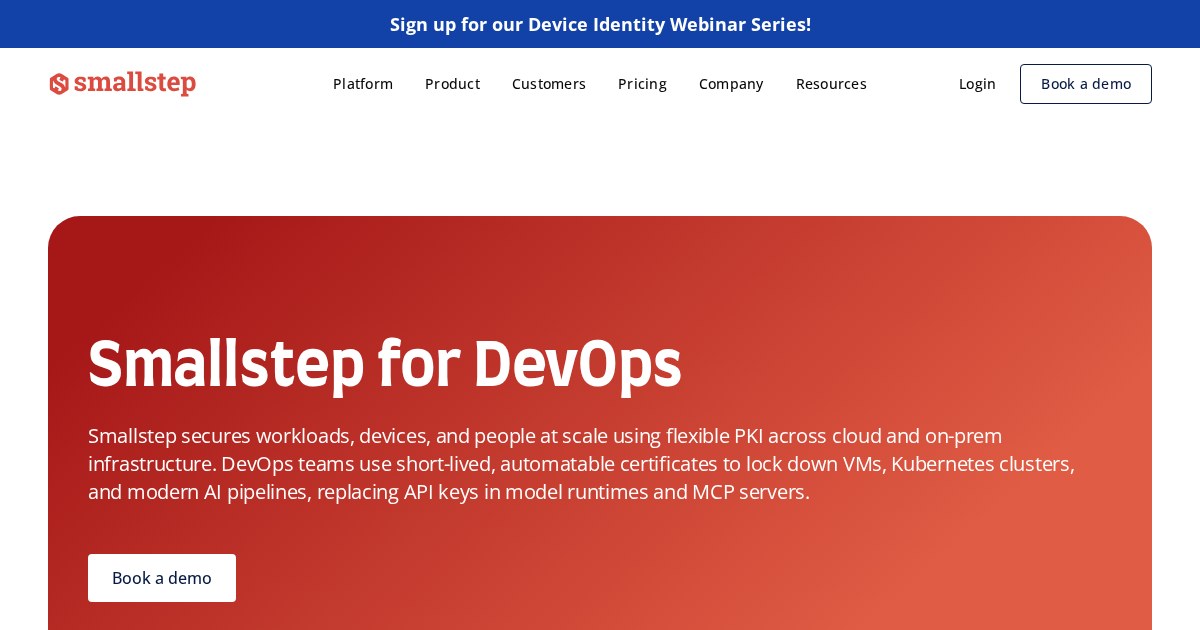 step-ca: Online certificate authority for secure, automated