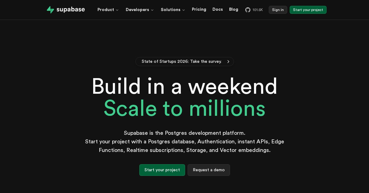 Supabase: Open-source based platform for backend development