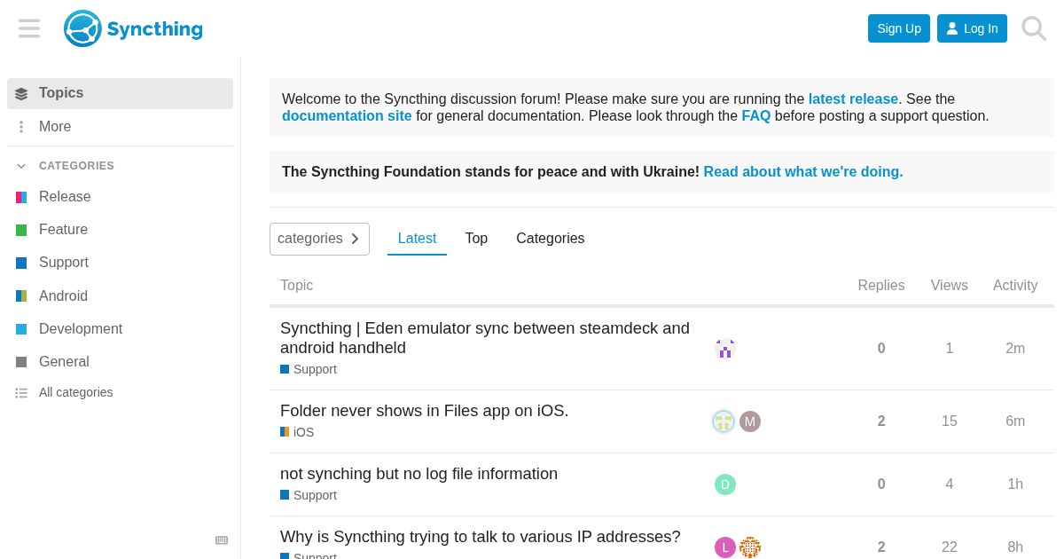 Syncthing: Peer-to-Peer File Synchronization