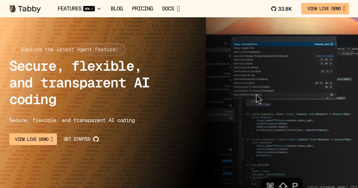 Tabby: A Self-Hosted Coding Assistant