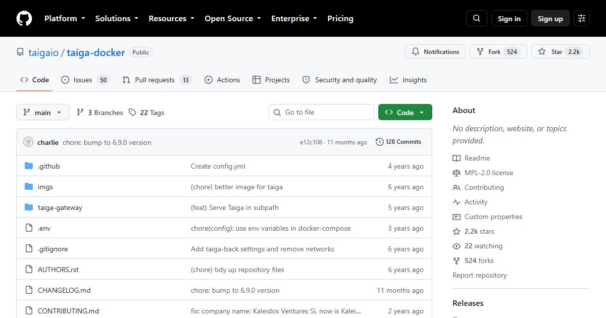 Taiga: Agile Project Management With Scrum and Kanban