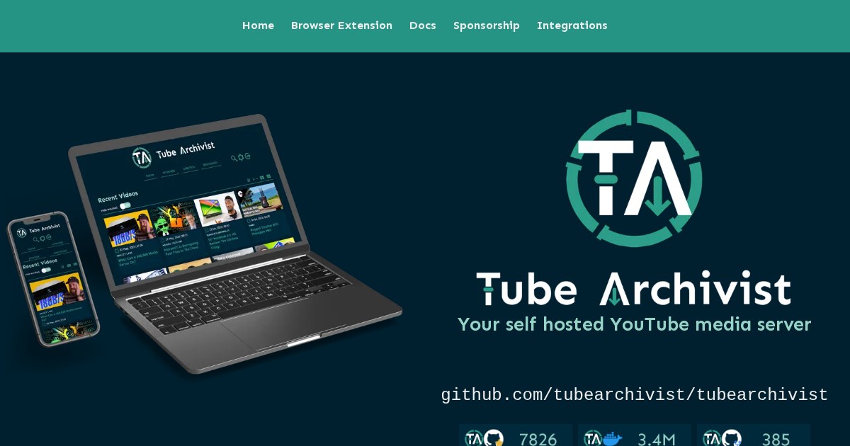 Tube Archivist: Self-hosted YouTube media server