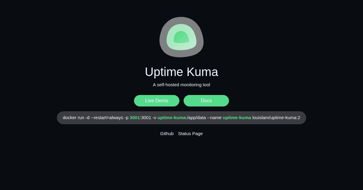 Uptime Kuma: Self-Hosted Uptime Monitoring