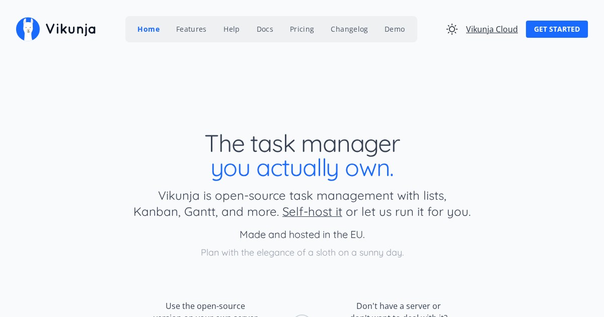 Vikunja: Self-Hosted Task and Project Management