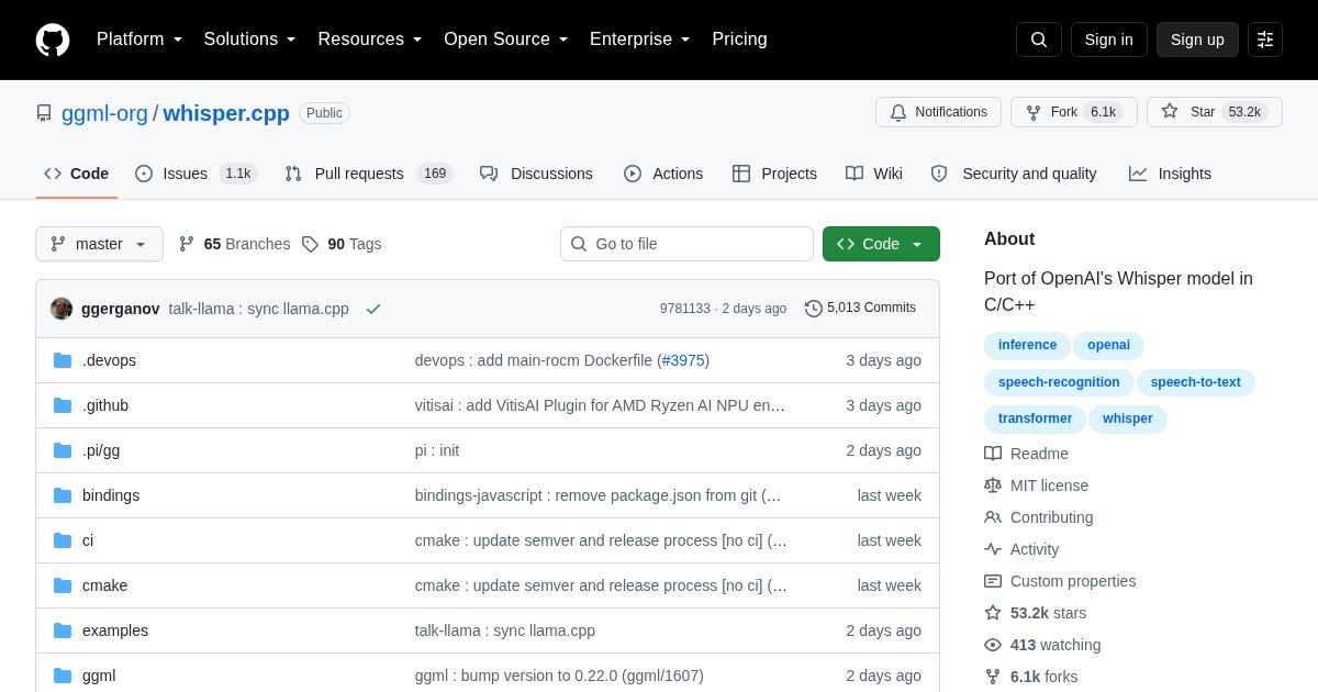 whisper.cpp: Local Speech Transcription Without a Cloud