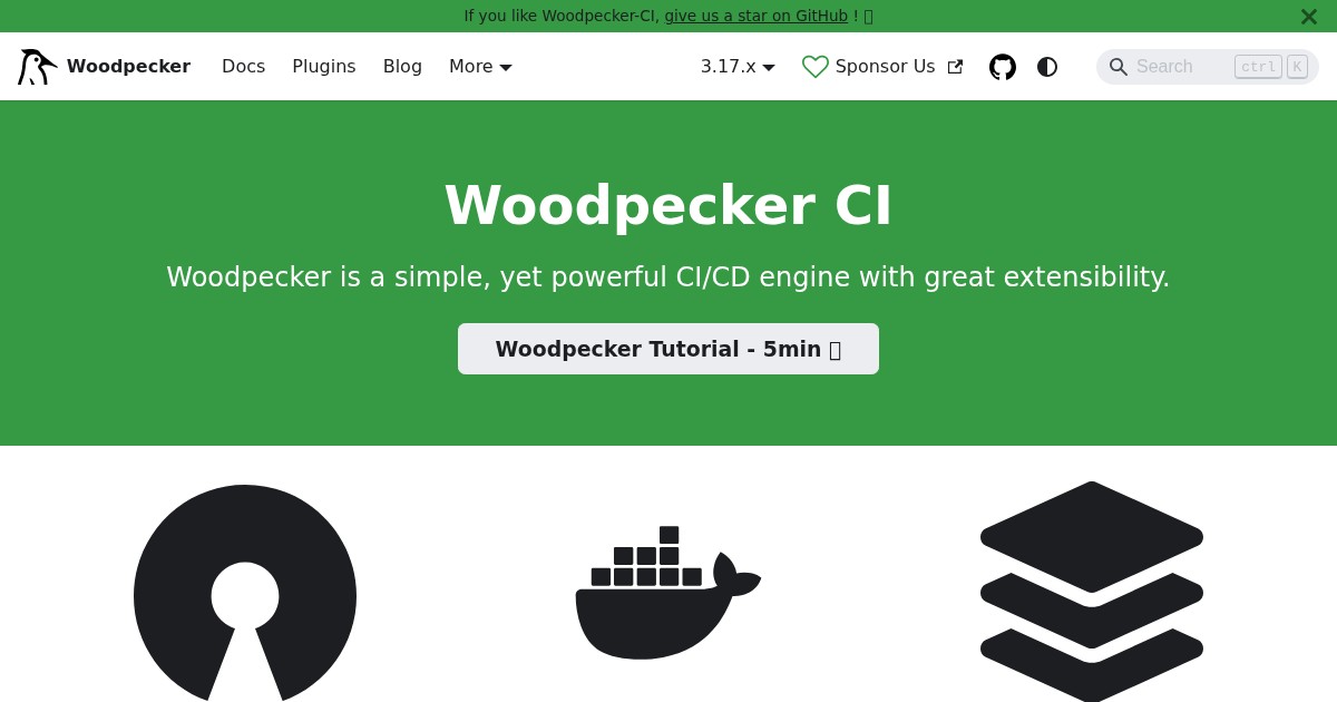 Woodpecker CI: Lightweight Container-Native CI