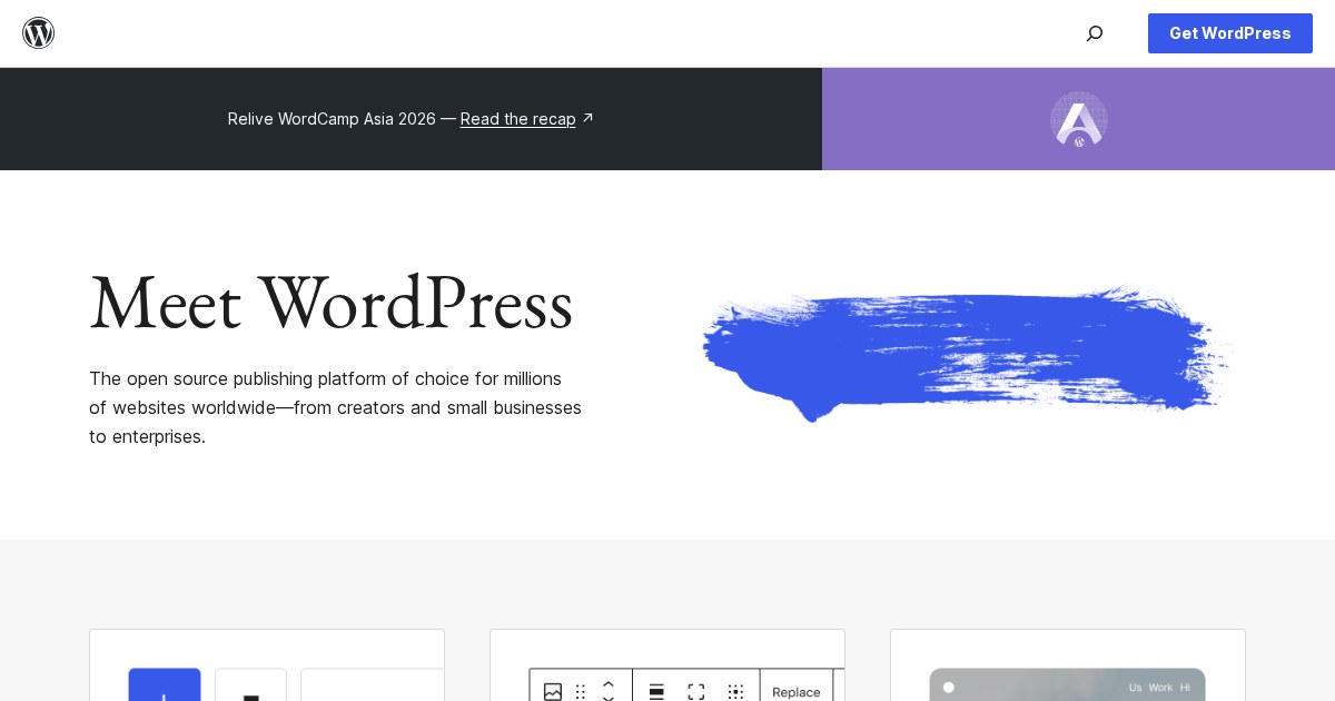 WordPress: Web content management system