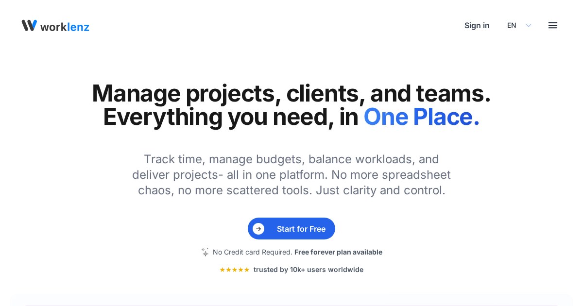 Worklenz: Open-source project management tool for efficient