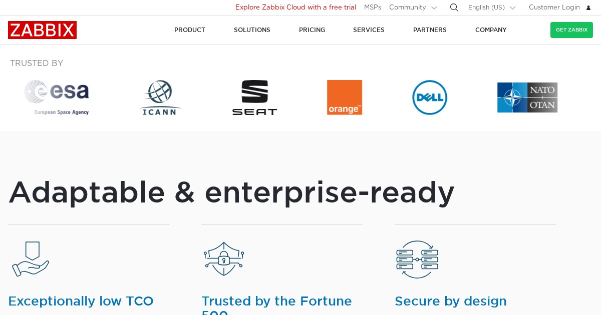 Zabbix: Real-time monitoring of IT components and services