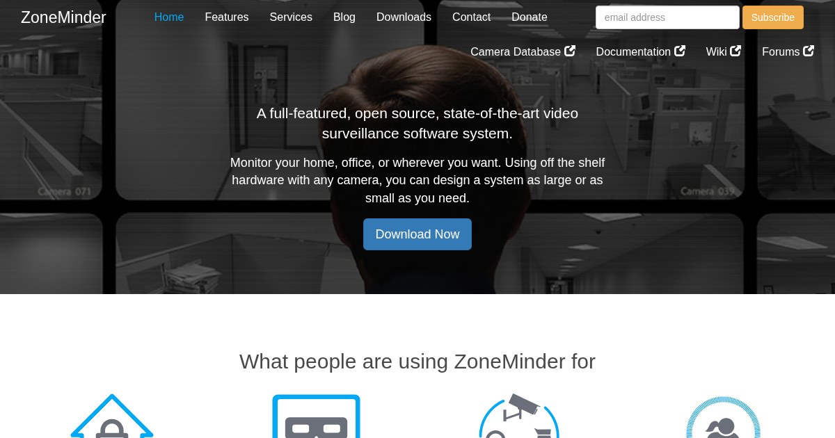 ZoneMinder: Free, open-source closed-circuit television